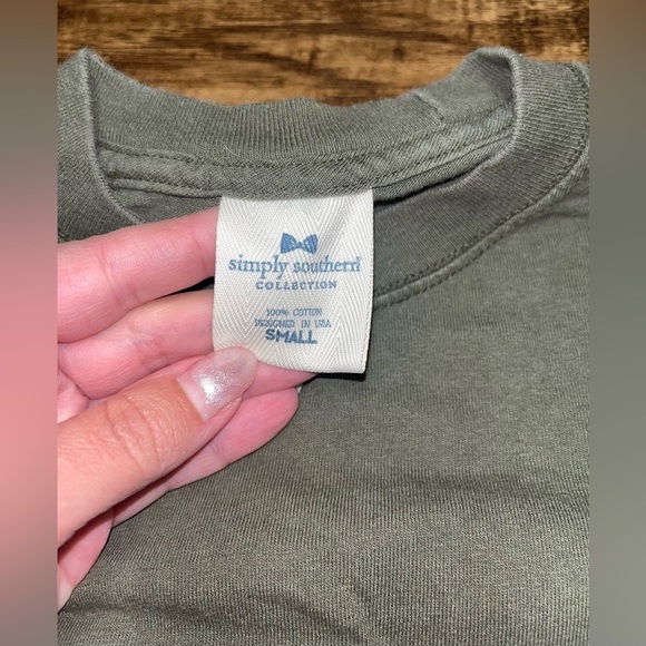 Simply Southern Long Sleeve T-Shirt Size Small “Suck it up Buttercup” - Picture 3 of 6